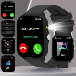 Nouvelle Smartwatch 2026, écran tactile HD de 1,83 pouce, prend en charge les appels et les notifications de messages, plusieurs modes sportifs, lecture de musique