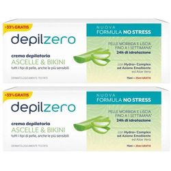 Depilzero Crema Ascelle Bikini 2x167 g