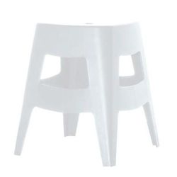 Tabourets Bas Bellini Blanc - Meet By Paperflow