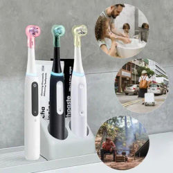 Couvercles anti-poussière pour brosse à dents électrique, 2 à 8 pièces, couleurs, capuchons compatibles avec la série Braun Oral B & iO, protecteur de tête