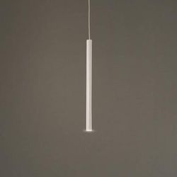 Lampada LED a sospensione Rulo, beige, acciaio, Ø 3,2 cm Rulo Argon, Crema / Ambra, Soggiorno / Sala da pranzo, Metallo