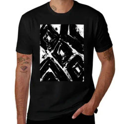 T-shirt The Abstract One B&W, décontracté, tendance, streetwear