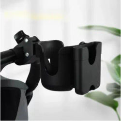 2-in-1 Universal Stroller Water Cup Holder With Phone Holder, Universal Bottle Holder For Wheelchair stroller Accessories