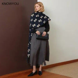 Écharpe en Imitation cachemire ours mignon, écharpe Pashmina d'automne et d'hiver, foulard chaud, vêtements d'extérieur à la mode, couverture Pashmina