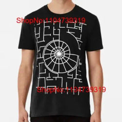 Maison de feuilles couverture motif blanc S à 5XL fabriqué au AU USA t-shirt vintage lavé étiré graphique homme unisexe élégant