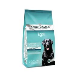 2x12kg Arden Grange Adult Light Chicken & Rice Dry Dog Food