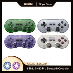 8Bitdo SN30 Pro GB/SN Wireless Bluetooth Gamepad Controller for Nintend Switch 2/Windows/macOS/Android Game Control