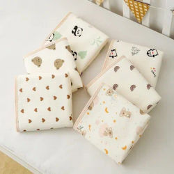 50X70cm Soft Cotton Baby Changing Mat Urine Pad Waterproof Mattress Breathable Newborn Diaper Pad Babies Accessories
