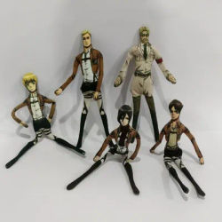 Anime Attacks on Titan Eren Jaeger Cosplay Body Wire Skeleton Action Figure Pillow Accessories Ornament Room Decoration Gifts