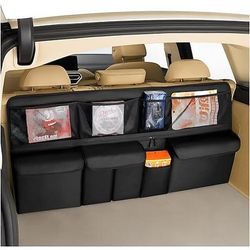 Organizzatore per bagagliaio auto, organizer da appendere al sedile posteriore con 9 ampie borse portaoggetti, accessorio multifunzione salvaspazio per interni auto, accessori per auto