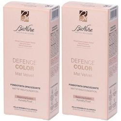 Bionike Defence Color Mat Velvet Fondotinta Opacizzante 04 Beige 2x30