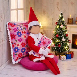 Doll Accessories Doll Nightgown, Cushion, and Throw Pillow For 30CM Doll & Spirit Doll Clothes, Festival Gift Girl Toy
