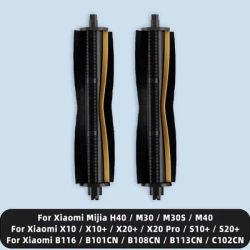 Tricut Brush Compatible For Xiaomi Robot Vacuum X10 / X10+ / X20+ / X20 Pro / S10+ / S20 Plus, Mijia H40 / M30 / M30S / M40