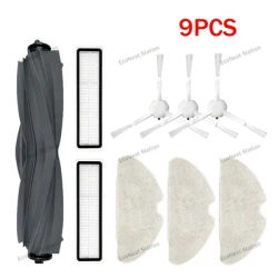 9‑Pack Replacement Accessories Kit Compatible For Dreame Bot D10s, D10s Pro, D9 Max Gen2 Robot Vacuum