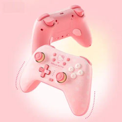 For Hello Kitty Gamepad Wireless Bluetooth Adapted for Switch PC Steam Mobile Phone Ns2 Send To Friends Birthday Gift Lovely New