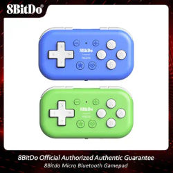 8Bitdo Micro Bluetooth Gamepad Pocket-sized Mini Controller for Switch1/2, Android,iOS,and Raspberry Pi, Supports Keyboard Mode