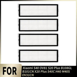 Replacement HEPA Filter For Xiaomi S40 OV81 S20 Plus B108GL B101CN X20 Plus S40C H40 Robot Vacuum Cleaner Accessory