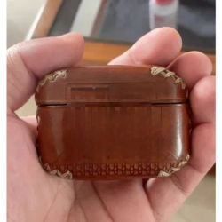 Étui de protection en cuir TAFN pour B&W PI8/PI6, BOWERS & WILKINS, en cuir véritable fait main, première couche, style rétro [accessoires audio]