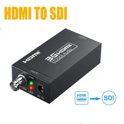 Convertisseur HDMI vers SDI vidéo HD 1080P HDMI vers BNC SDI/HD-SDI/3G-SDI pour moniteur HDTV