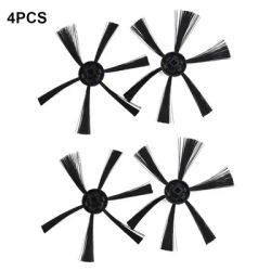 Accessories Round Brushes 4 Piece For Severin RB7025 Robotic For Household Supplies Cleaning Vacuum Parts