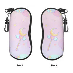 Étui à lunettes M-Moon Anime, pochette originale pour lunettes de soleil, pochette tendance, protection pour lunettes, organisateur de lunettes unisexe