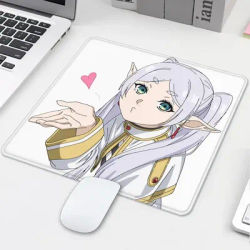 Tapis de souris de jeu XS petit tapis de souris pour PC Anime Frieren Gamer décoration de bureau tapis de souris de bureau bureau cadeau pour jouer aux jeux