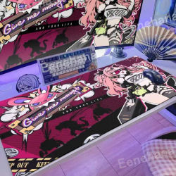 Tapis de clavier tapis de bureau tapis de joueur PC Zenless Zone zéro tapis de souris ZZZERO ZZZ Nicole Koleda Lycaon Ellen Corin XXL grand tapis de souris