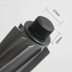 B06B-Main Roller Brush For Conga 1790 Vital Robot Vacuum Cleaner Roller Rubber Brush Cleaning Brush Replacement Parts