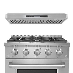 Proline 30" All-Gas Range + Hood Bundle | Save 10%