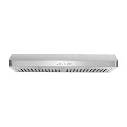 Proline PLJW 185 Hood - Ultra Slim 600 CFM 30 inches wide / Facing Straight by Proline Range Hoods