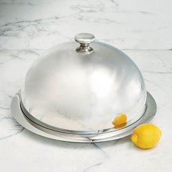 Hot/Cold Stainless Steel Dome for Round Tray - Steel Dome for 14-in. Tray - Frontgate