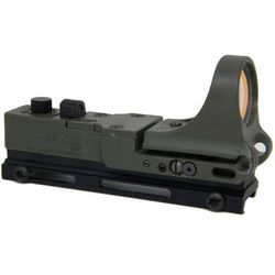 C-MORE Tactical Railway Red Dot Sight w/Click Switch Olive Drab Green 8 MOA CTRWOD-8
