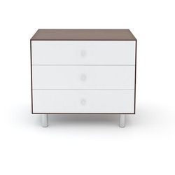 Oeuf 3 Drawer Dresser - Classic - White/Walnut