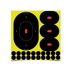 9 In. Oval Target 5 Sheets Hunting Supplies