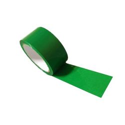 6 x Green Adhesive Tape for Packing & Storage 50mm x 66m Vinyl/6 Pack