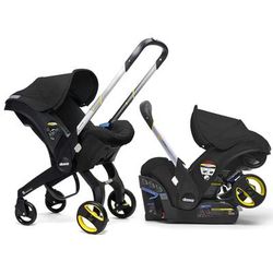 Doona Infant Car Seat & Stroller - Night (Black)