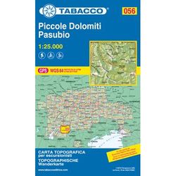 Tabacco Carta N.056 Piccole Dolomiti - Pasubio - 1: 25.000