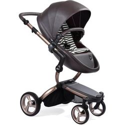 Mima G4 Xari Complete Stroller Bundle - Rose Gold - Chocolate Brown / Black & White (Albee Exclusive