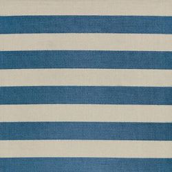 Resort Stripe Indoor/Outdoor Rug - Black/Champagne, 7'6" x 10'9" - Frontgate