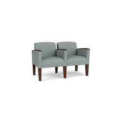 Belmont 2-Seater w/ Center Arm in Standard Fabric or Vinyl