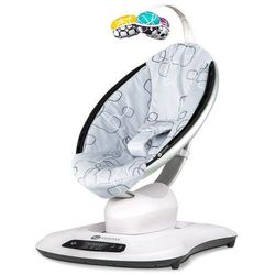 4moms Mamaroo 4 Baby Swing - Silver Plush