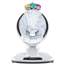 4moms Mamaroo 4 Baby Swing - Silver Plush