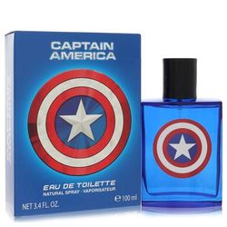 Captain America For Men By Marvel Eau De Toilette Spray 3.4 Oz