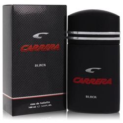 Carrera Black For Men By Muelhens Eau De Toilette Spray 3.4 Oz