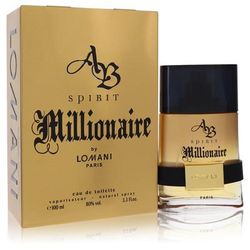 Spirit Millionaire For Men By Lomani Eau De Toilette Spray 3.3 Oz