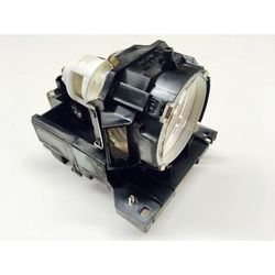 Jaspertronics™ OEM Lamp & Housing for the Hitachi HCP-6600X Projector with Ushio bulb inside - 240 Day Warranty