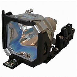 Jaspertronics™ OEM Lamp & Housing for the Epson Powerlite-713 Projector with Philips bulb inside - 240 Day Warranty