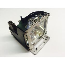 Jaspertronics™ OEM Lamp & Housing for the MCSI Radiant MC-X3200 Projector with Ushio bulb inside - 240 Day Warranty