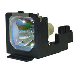 Jaspertronics™ OEM POA-LMP25 Lamp & Housing for Sanyo Projectors with Philips bulb inside - 240 Day Warranty