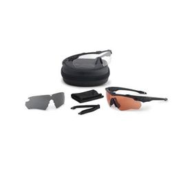 ESS CrossBlade 2X+ Shooting Glasses Black EE9032-06